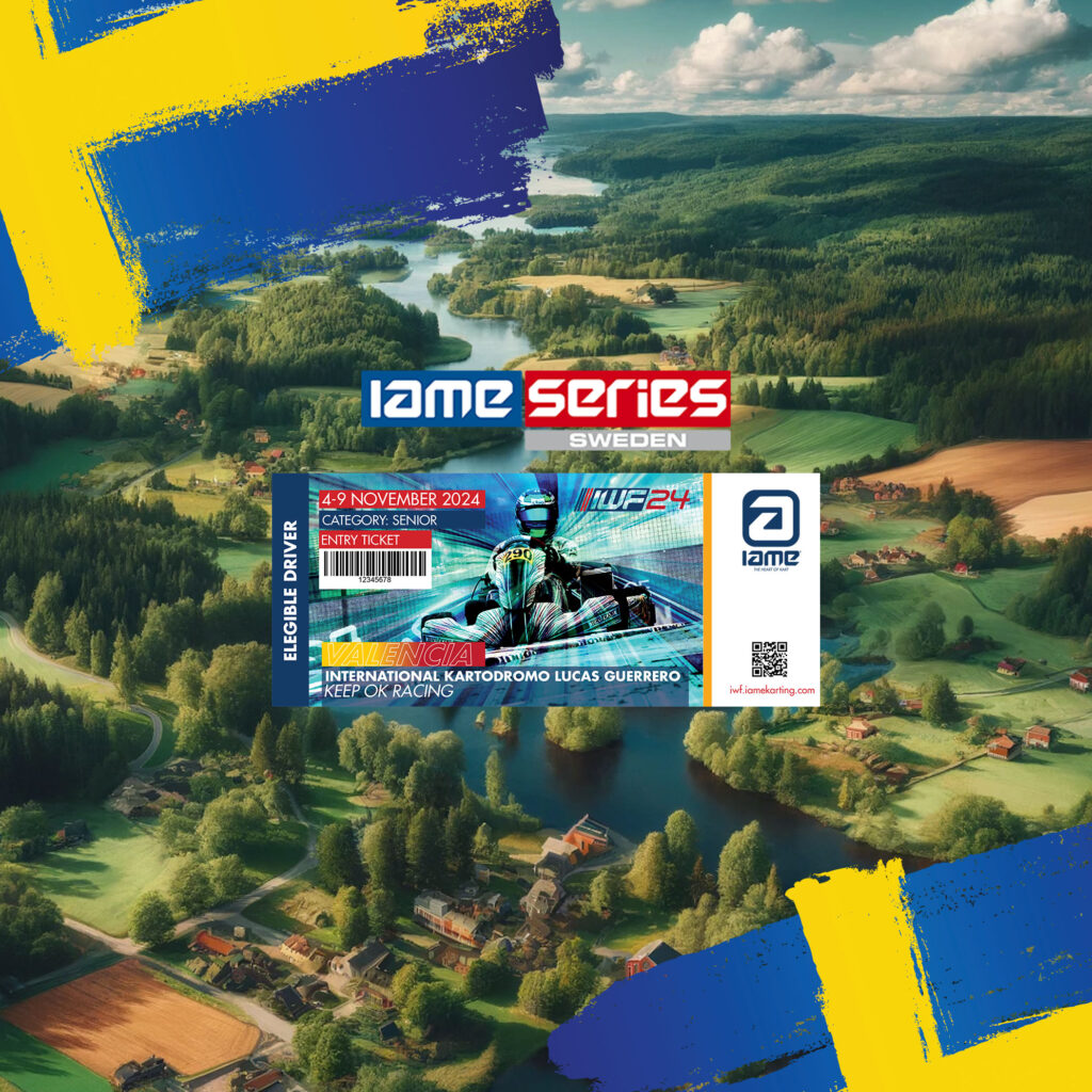 Vinnarna av IAME Series Sweden får biljetter till IWF24